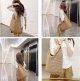 Hand-woven Soft Large Straw Shoulder Bag